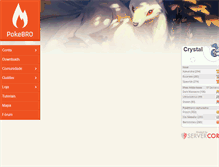 Tablet Screenshot of pokebro.com